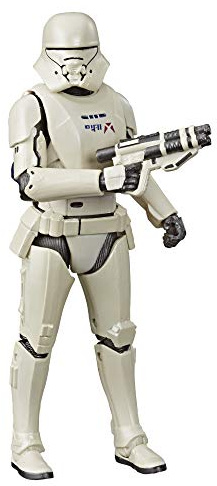 Star Wars The Black Series Carbonized Collection First Order Jet Trooper Toy 6-Inch Scale The Rise of Skywalker Action Figure