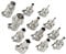 12pcs Heat Gun Nozzles Hot, Soldering Equipment Tips Air Gun Nozzles Welding Nozzles Kit Repair Tool Accessory for 850 Hot Air Gun Soldering Station