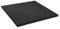 JARDIN202 - Pack Entrena 20mm- Loseta de caucho 50x50cm Negra Maciza Profesional | x4 losetas -