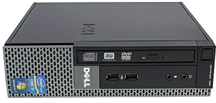 PC Fisso i3, Computer Fisso i3, PC Desktop i3, PC Dell OptiPlex 790 USFF, Intel i3-2120, 4GB RAM, 120GB SSD, DVD-RW, PC Windows 10, PC Ufficio i3, Garanzia 2 Anni (Ricondizionato)