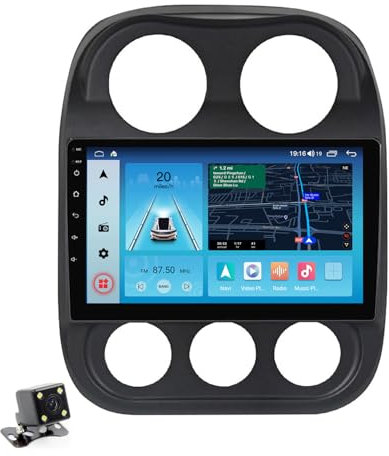 FELLOSTAR Autoradio Stereo Per Jeep Patriot Compass 2010-2016 Android 13 10 pollice Unità Principale Touch Screen Integrato Carplay Andriod Auto DSP IPS Bluetooth GPS Navigazione 2G RAM 32G