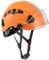LOHASPRO Hard Hats Construction Safety Helmet with Visor ANSI Z89.1 Approved OSHA Hardhat, Vented Men Work Hard Hat with Chin Strap Tree Climbing Arborist Helmet (P4 Orange+Clear Visor)