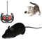 niCWhite Remote Control Mouse Cat Toy, Interative Moving Cat Toys Wireless Electronic RC Rat Mice Pet Toys for Chase and Exercise (Black)