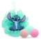 DISNEY - Coffret Cadeau Boules de Bain Effervescentes & Fleur de Douche Silicone 3D Stitch - Lilo & Stitch - Bombes Parfumées - Produit Officiel