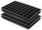 Pullmer Anzuchtplatte mit Untersetzer mit 54 Pflanzlöchern, Topfplatte, 2er-Pack, Saatplatte für 54 Töpfe 45x45mm je Platte, perfekt für die Aussaat, für Sämlinge oder Stecklinge
