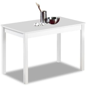 ASTIMESA Mesa de Cocina, Gris, 110 cm x 70 cm