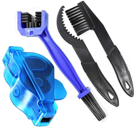 Fongmore Bike Chain Cleaner Kit 4pcs Quick Cleaning Chain Cleaner Gear Brush Maintenance Cleaning Tool Kit Mountain Bike Mountain Bike