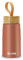Boziee Petite bouteille isotherme, 250 ml, pour boissons chaudes et froides, sans BPA, en acier inoxydable, pour l'extérieur, le quotidien, marron et rose