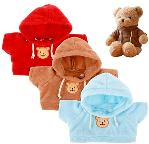 4 Stück Build a Bear Clothes Teddybär Kleidung 12-16-Zoll Mini-Bär-Kleidung