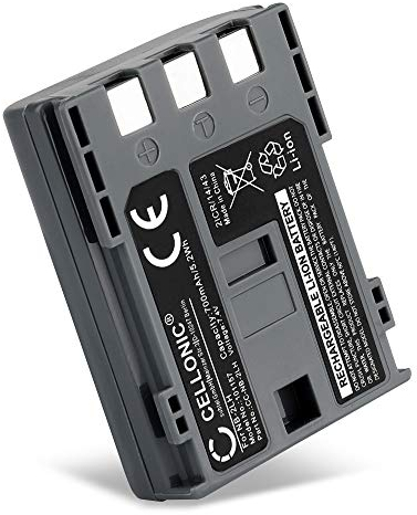 CELLONIC, Battery for Camera compatible with Canon EOS 400D, BP-511, 40D, NB-2LH (7.4V, 700mAh)