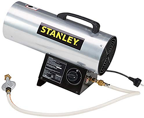Delta Dore STANLEY ST1ST40GFAE Chauffage Chantier Pro GAZ 12.3Kw, Jaune