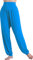 HOEREV Super weiche Modal Spandex Harem Yoga Pilates Hosen, Gr.-Large,Blau