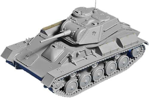 MiniArt 35243 1:35 Sov. T-80 Leicht Panzer (5) SE - originalgetreue Nachbildung, Modellbau, Plastik Bausatz, Basteln, Hobby, Kleben, Modellbausatz, Zusammenbauen, unlackiert