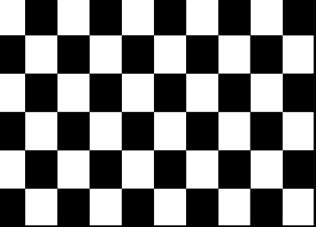 NEUF à damier noir et blanc F1 DRAPEAU GRAND 5ft x 3ft avec 2 oeillets en métal