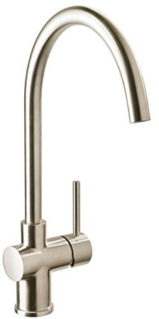 'aquaSu® Einhandmischer Surf für Küchenspüle | Edelstahl | Wasserhahn | Spüle