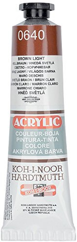 Koh-I-NOOR 016273800000 40 ml Acryl Farbe Malen – Licht Braun