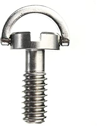 'yosoo 1/4 tornillo con acero inoxidable Material para trípode y monopié/Zapata rápida/cámara Tornillo, COMINU051794
