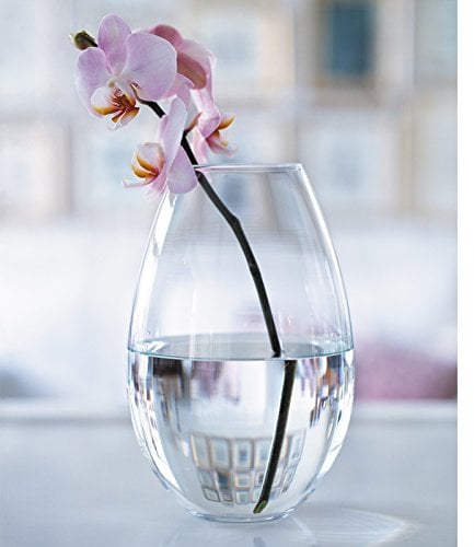 Holmegaard Vase H20.5 cm Cocoon Originaldesign aus mundgeblasenem Glas, klar
