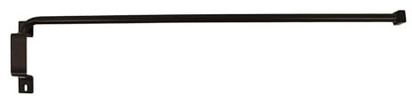 Achim Home Furnishings Hard Window Rods, Stainless Steel, Bronze, 20-36