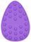 Semplix Mini Bügeleisenablage (Silikon / 10,5 x 15,5 cm) … (Lila)