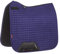 LeMieux ProSport Dressur-Sattelunterlage, quadratisch, Wildleder, Größe L, Tintenblau