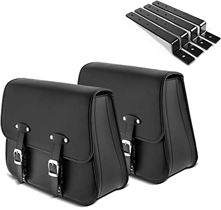 Set 2X Satteltasche + Haltesatz für Kawasaki Eliminator 125 / EN 500 Laredo