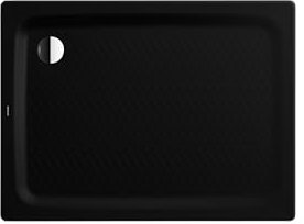 Kaldewei Duschwanne „Superplan“ Modell 405-1 90 × 110 cm in schwarz matt mit Secure Plus