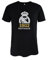 R ROGER'S Real Madrid Cotton Tee Nº 63 Undershirt, Black/White, M