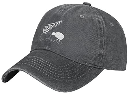 YINGD Cowboy Baseball Cap Neuseeland Farn Unisex Hip-Hop Cap Atmungsaktive Sonnenhüte für Männer Frauen Schirmmütze, Hut 71, One size