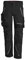 Grizzlyskin Arbeitshose Schwarz, N76 - Unisex Workwear Bundhose für Männer und Damen mit vielen Taschen, Cordura-Schutzhose