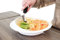 KMINA - Non Slip Plate for Disabled (x1 Unit), BPA-free Scooper with Suction Base, Non Spill, Raised Edge, Parkinsons
