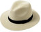 Comhats Panamahut Herren breite Krempe Strohhut Damen Urlaub am Strand Sonnenhut UPF 50 + Sommerhut 00715,Weiß-L