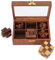 Ajuny Coffret de Jeux de Puzzle en Bois – Casse tête 3D Stimulants pour Adolescents et Adultes avec Boîte de Rangement Décorative pour Test de QI Cadeaux de Jeu Fabriqués à la Main