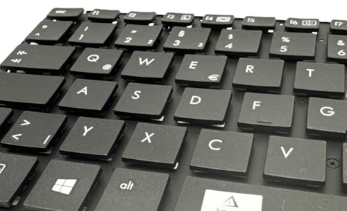 T-ProTek DEUTSCHE - Tastatur Schwarz mit Trackpoint ohne Rahmen kompatibel für HP EliteBook 2570p (A1L17AV)