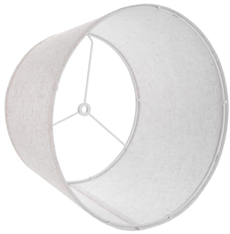 Holibanna Abat-jour Tambour En Tissu Robuste Pour Lampe De Bureau Lampadaire Plafonnier Installation Facile Décoration Dintérieur