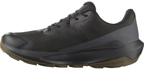 Salomon Elixir Tour wasserdichte Herren Wanderschuhe, Optimaler Komfort, Angenehmes Laufgefühl, Wetterfest, Black, 47 1/3