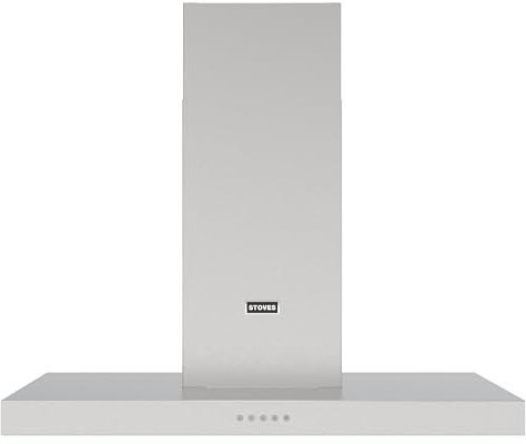 Stoves Sterling Chim 100T Wifi Connected 100cm Chimney Cooker Hood - Stainless Steel