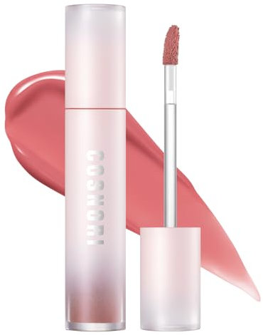 COSNORI Water Blurry Tint - Vegan Blurry Lip Tint, Lightweight & Long-lasting, Moist-watery texture, Flawless blurred lip (08 Peach Mellow)
