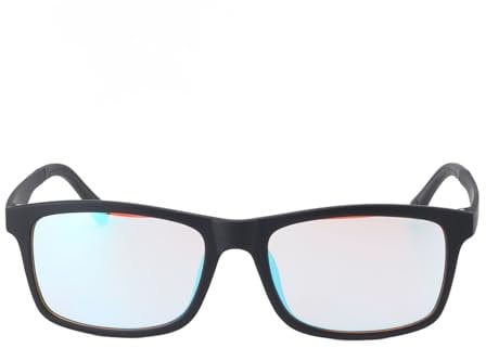 Farbenblindheitsbrille, Rot-Grün-Brille Zur Korrektur von Farbenblindheit mit Verbessertem Farbklarheitskontrast für Farbenschwache Menschen
