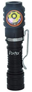 Vortex HL-2 2 in 1 Outdoor/Arbeit Dimmbare wiederaufladbare Batterie oder AA-kompatible rechtwinklige Kurbel Magnetfuß-Stirnlampe USB-Direktaufladung EDC-Taschenclip-Taschenlampe