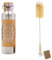 Salty Mind Edelstahl Trinkflasche 750ml + Flaschenbürste - Nachhaltige, isolierte Thermo Wasserflasche Edelstahl auslaufsicher - Iso Flasche, BPA frei - Thermotrinkflasche (Mandala-Lasercut)