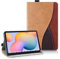 AsWant Funda Carcasa per Samsung Galaxy Tab S6 Lite de 10.4 Pulgadas 2024/2022/2020 (P620 / P625 P610 / P615) - Estuche Inteligente Ultra Slim PU Protectora (Marrón)