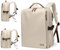 Sac à Dos élégant Pour Ordinateur Portable Pour Femme, Approuvé Par Les Compagnies Aériennes, Voyage, Travail, école, Sac à Dos Décontracté Pour Ordinateur Portable de 17,3 Pouces (Abricot)
