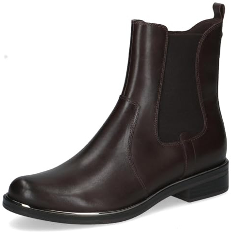 CAPRICE Stiefelette Materialmix Leder/Textil G-Weite