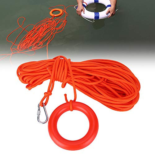 Cuerda de rescate, 8 mm, nailon, flotante, alambre salvavidas, esnórquel, barco de seguridad, buceo, natación, salvavidas, flotabilidad Lifeline