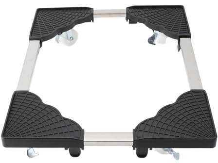 Delaman Computer Tower Stand Soporte Strong, PC Stand Computer Tower Stand with Caster Wheels Universal Retractable Mobile CPU Stand Rolling Cart para Casa y Oficina