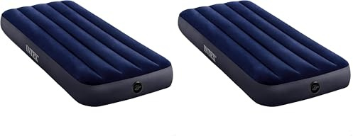 Intex Wave Beam Single Inflatable Airbed, Multicoloured (Pack of 2)
