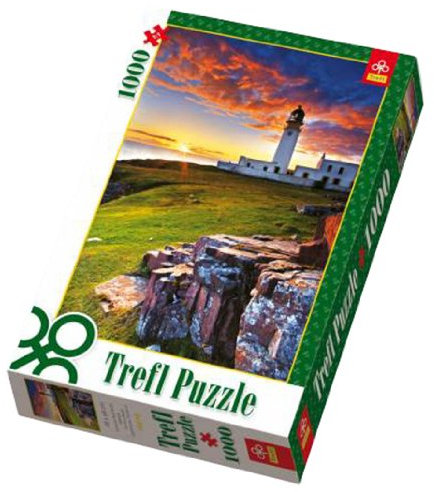 Puzzle 1000 Teile - RUA Reidh Leuchtturm, Schottland