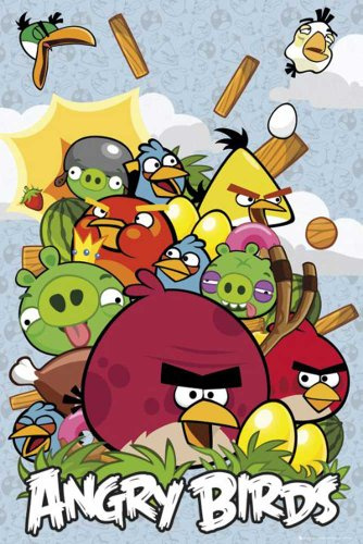 empireposter Angry Birds - Poster - Collage + Ü-Poster