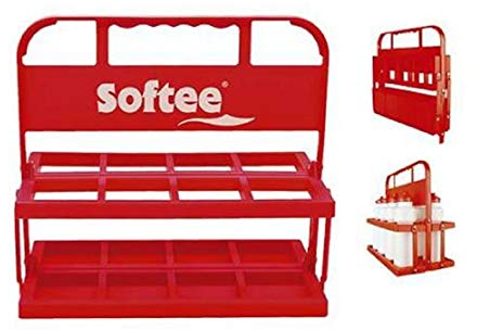 Softee Equipment Portaborraccia Pieghevole 8 Bottiglie 750 ml